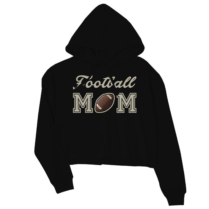 Football Mom Womens Winter Hooded Sweatshirt Mom Christmas Gift