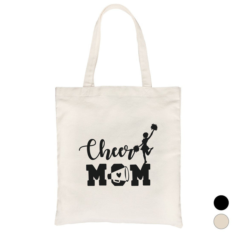 Cheer Mom Canvas Bag Washable Reusable Cute Mother's Day Gift Ideas