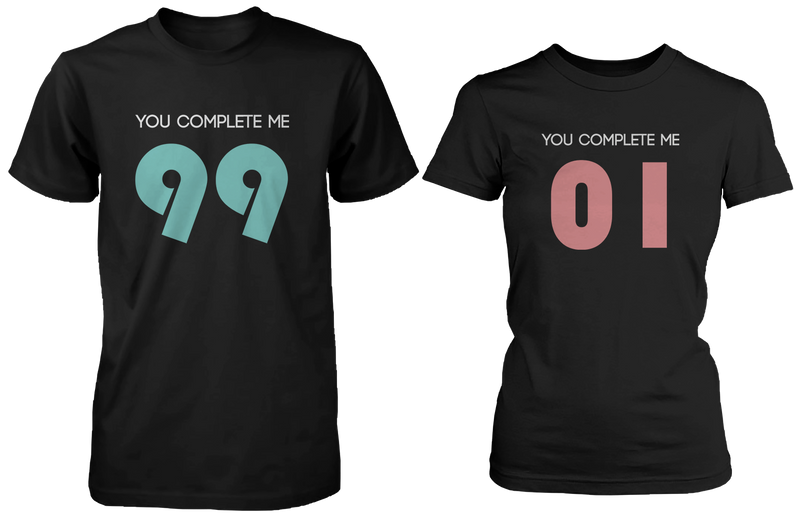 You Complete Me Matching Couple Shirts (Set)