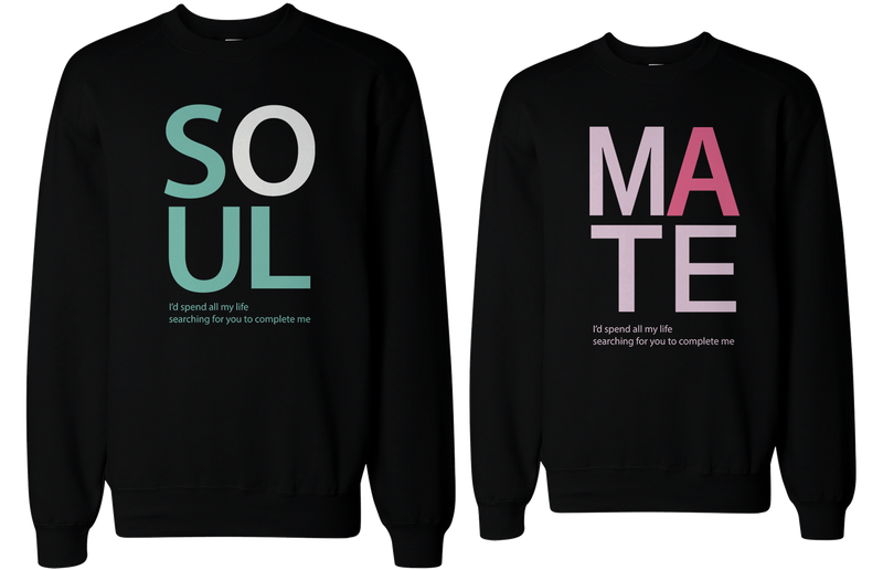Soulmate Matching Couple Sweatshirts (Set)