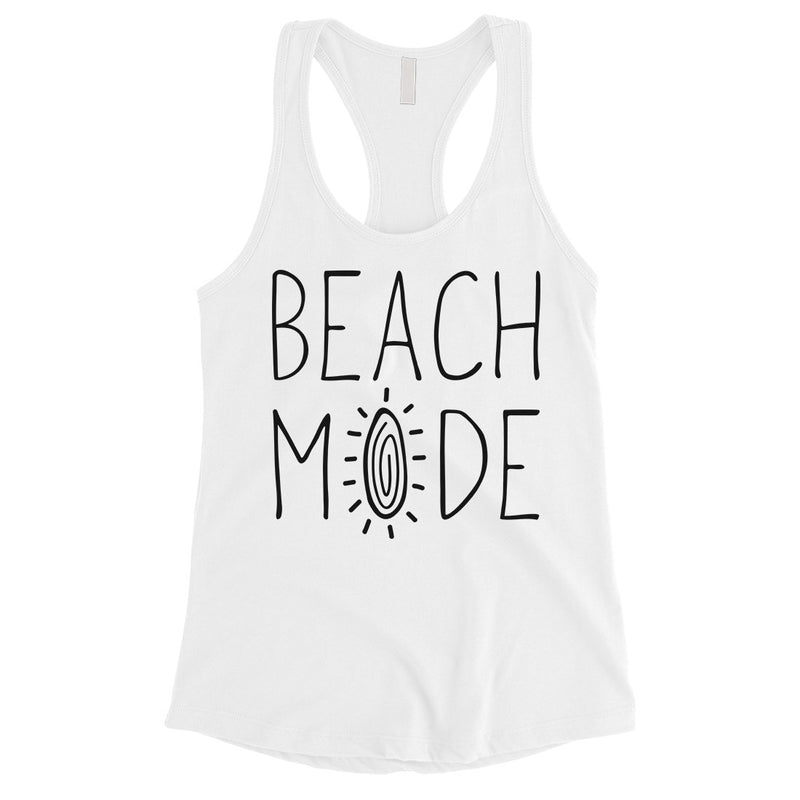 365 Printing Beach Mode Womens Relax Joy Mindset Travel Beach Day Tank Top