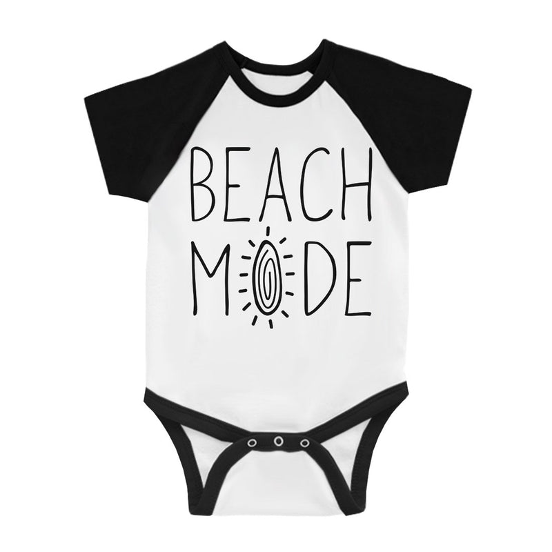 365 Printing Beach Mode Cute Baby Baseball Jumpsuit Cute Summer Baby Shower Gift