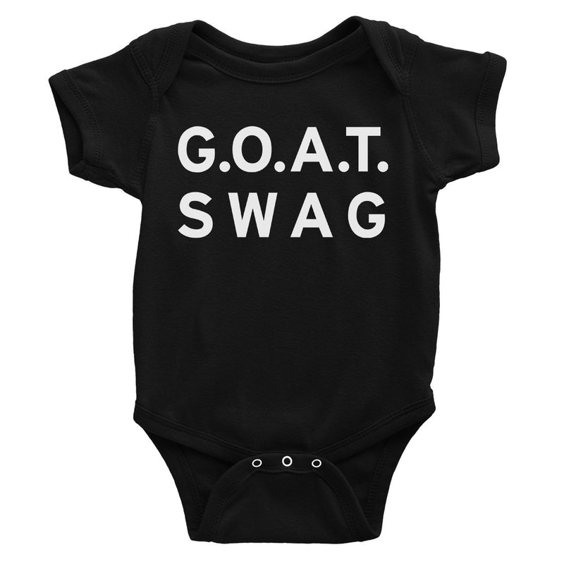 365 Printing GOAT Swag Baby Bodysuit Gift For Baby Shower Cute Infant Jumpsuit