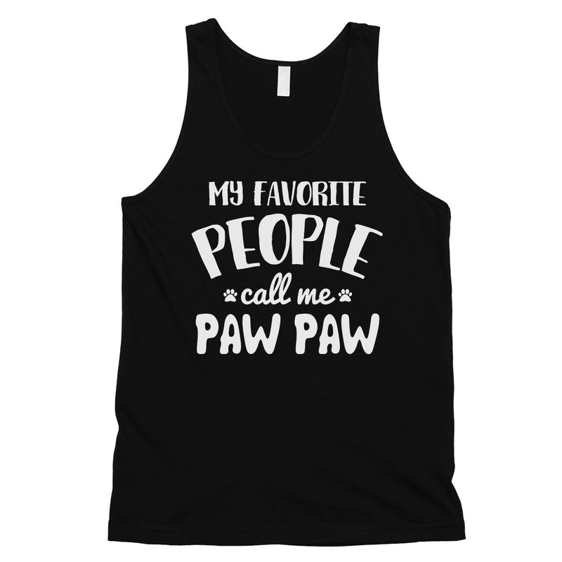 Favorite People Paw Paw Mens Supportive Cool Workout Sleeveless Top