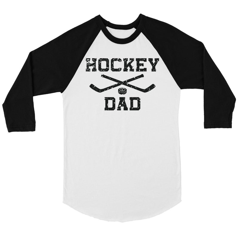 Hockey Dad Mens Baseball Shirt Sweet Unique Loving Father's Day