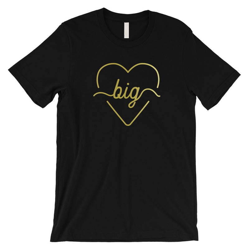 Big Little Line Heart-GOLD Mens T-Shirt Sweet Kind Gift For Friend