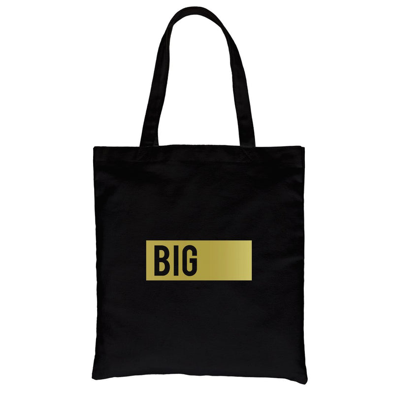 Big Little Boxed-GOLD Canvas Shoulder Bag Powerful Perfect Sorority