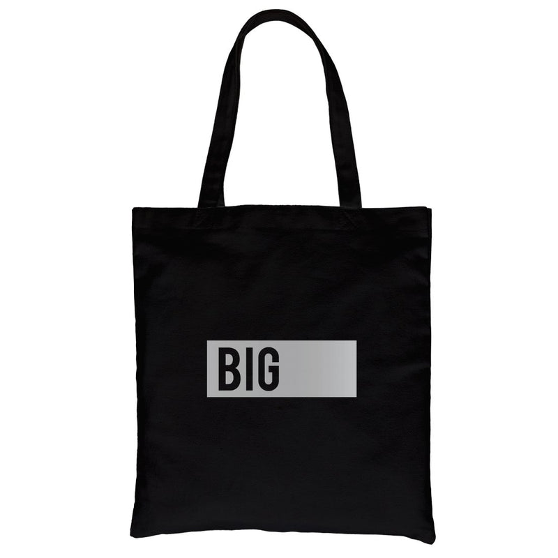 Big Little Boxed-SILVER Canvas Shoulder Bag Fantastic Tasteful Gift