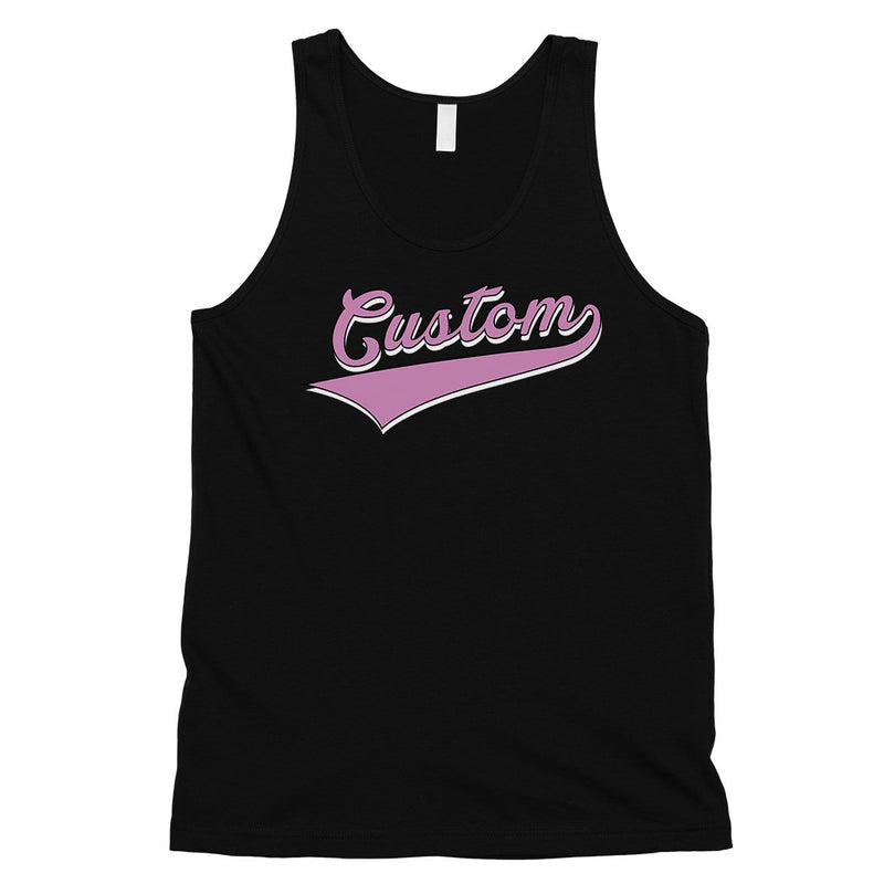 Purple College Swoosh Amazing Good Mens Personalized Tank Tops Gift