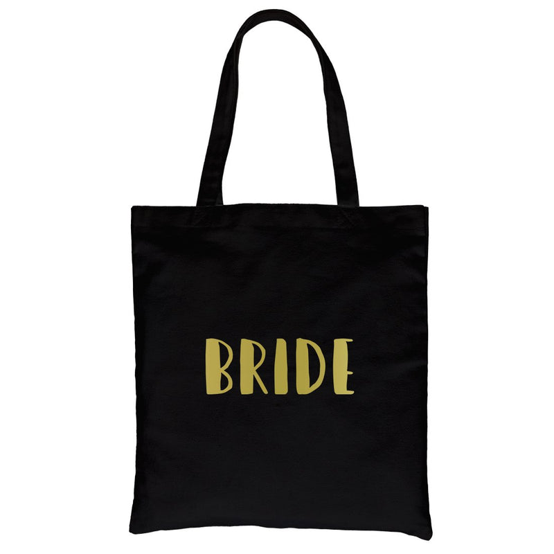 Bride Team Bride-GOLD Canvas Shoulder Bag Thoughtful Matching Fun
