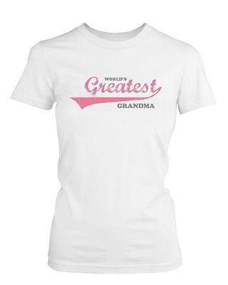 Grandma Shirts World's Greatest Grandma - Gifts for Grandparents Day
