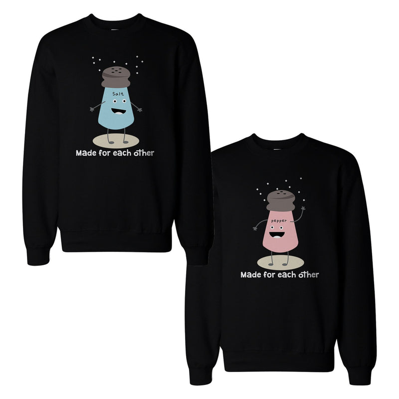 Salt And Pepper Couple Sweatshirts Cute Matching Gifts For Christmas