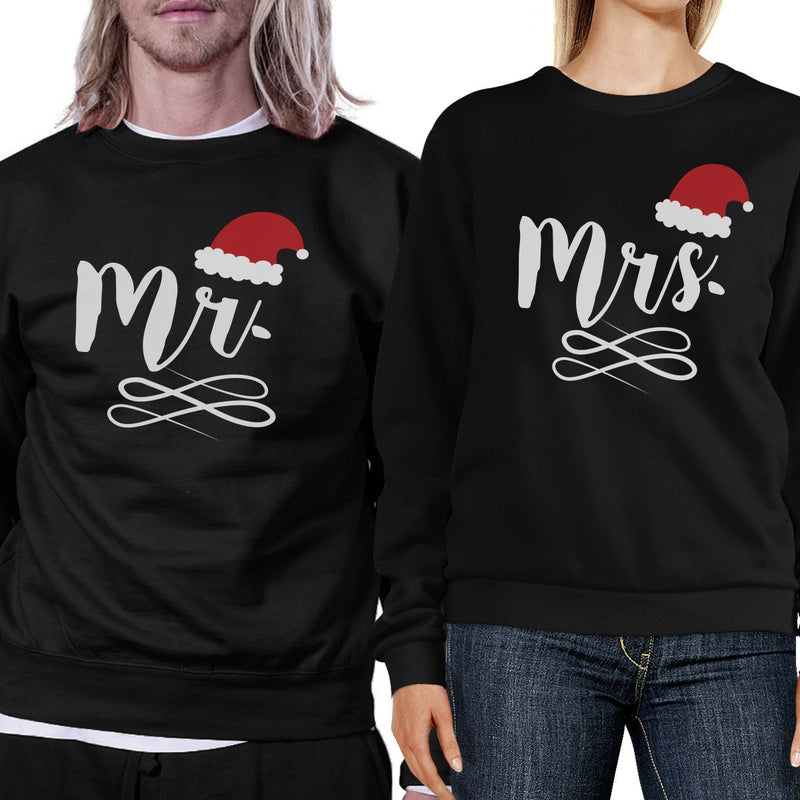 Mr And Mrs Christmas Couple Sweatshirts Holiday Gifts For Couples