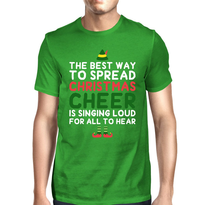 Best Way To Spread Christmas Cheer Green Unisex Shirt Holiday Gift