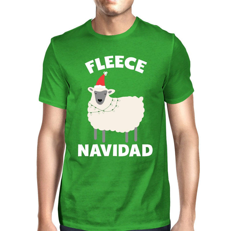 Fleece Navidad Green Unisex Shirt Funny Christmas Gift Graphic Tee