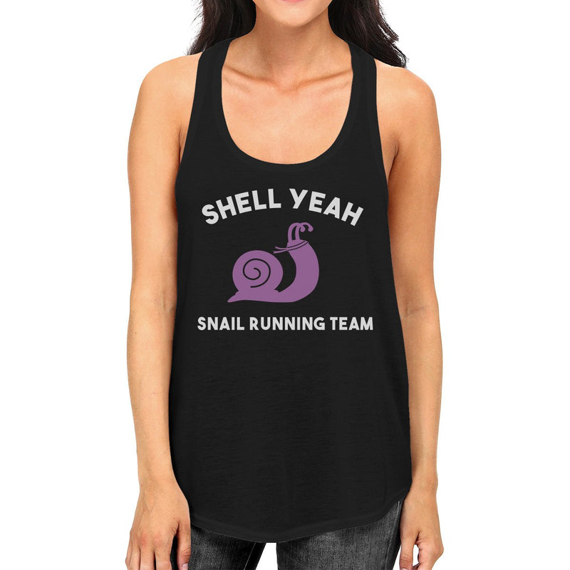 Shell Yeah Tank Top Work Out Sleeveless Shirt Funny Gym Shirt