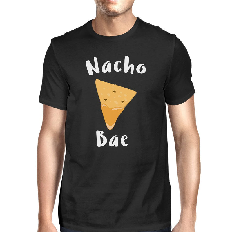 Nocho Bae Men's Black T-shirt Funny Gift Ideas For Valentine's Day