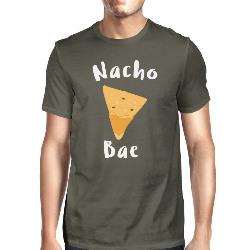 Nocho Bae Men's Dark Grey T-shirt Creative Anniversary Gift Ideas