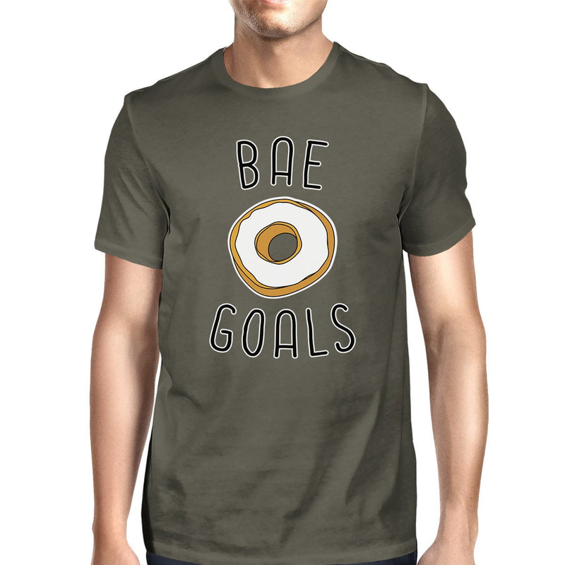 Bae Goals Men's Dark Grey T-shirt Creative Anniversary Gift Ideas