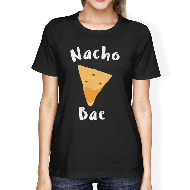 Nocho Bae Women's Black T-shirt Funny Gift Ideas Valentine's Day