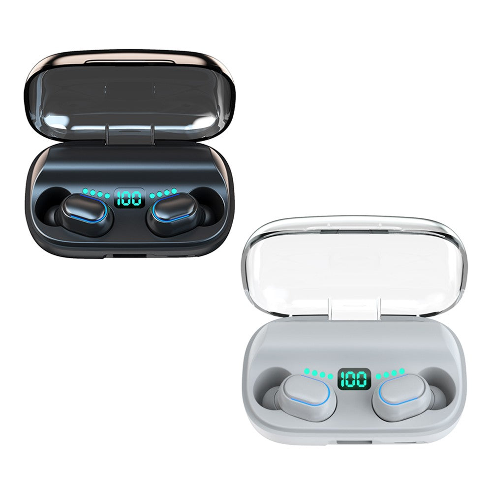 TWS Bluetooth-compatible 5.0 Earphone 9D Stereo Wireless Earpiece Headset HI-FI Earbuds HD Call Waterproof