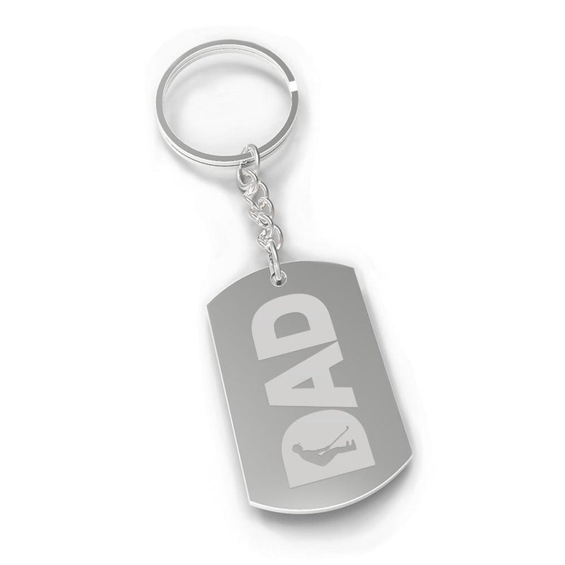 Dad Golf Key Chain Unique Design Humorous Gift Ideas For Golf Dads