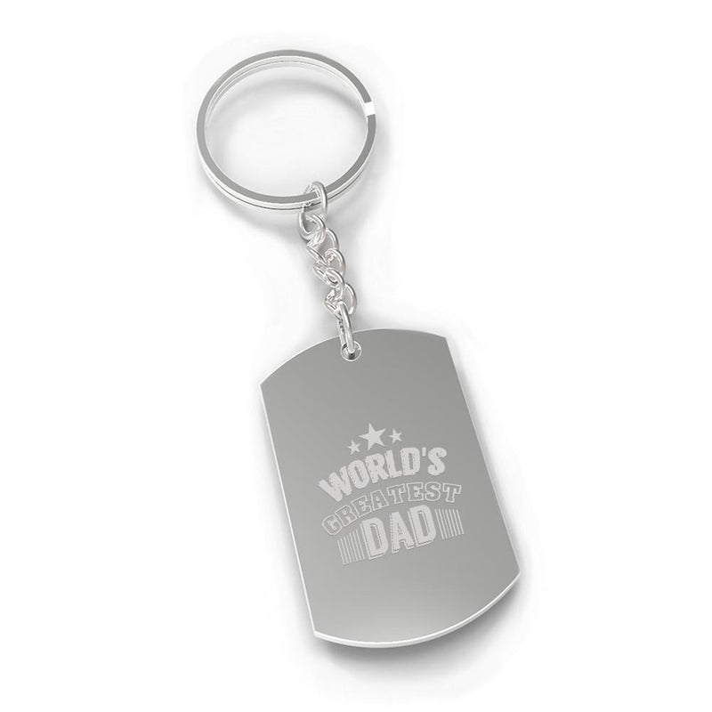 World's Greatest Dad Nickel Key Chain Unique Gifts For Dad Birthday