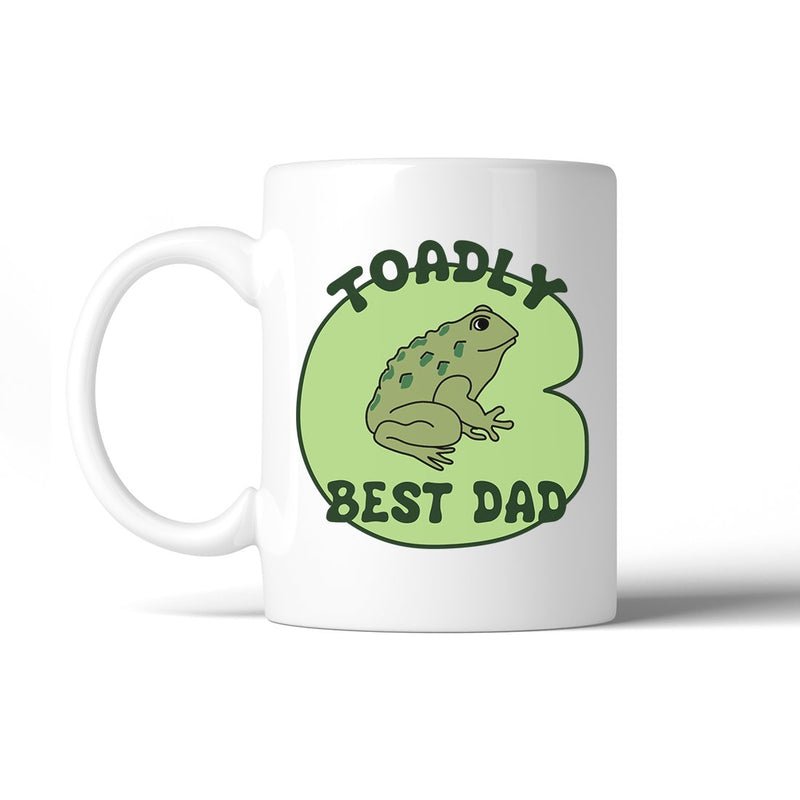 Toadly Best Dad 11 Oz Ceramic Coffee Mug