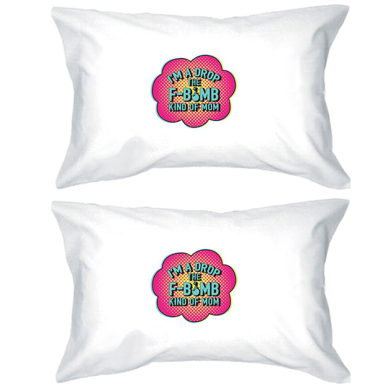 F-Bomb Mom Pillowcases Standard Size Pillow Covers For Mother's Day