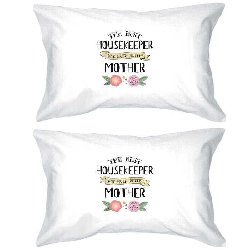 Housekeeper Better Mom Pillowcases Standard Size Pillow Covers Gift