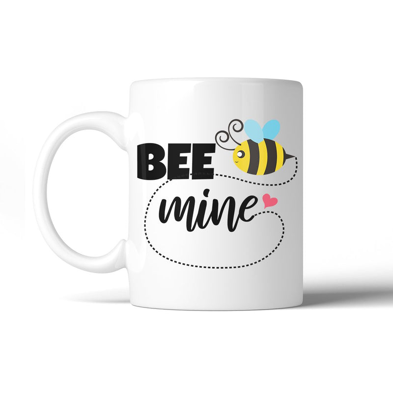 Bee Mine 11 Oz Ceramic Coffee Mug Cute Anniversary Gift For Couples