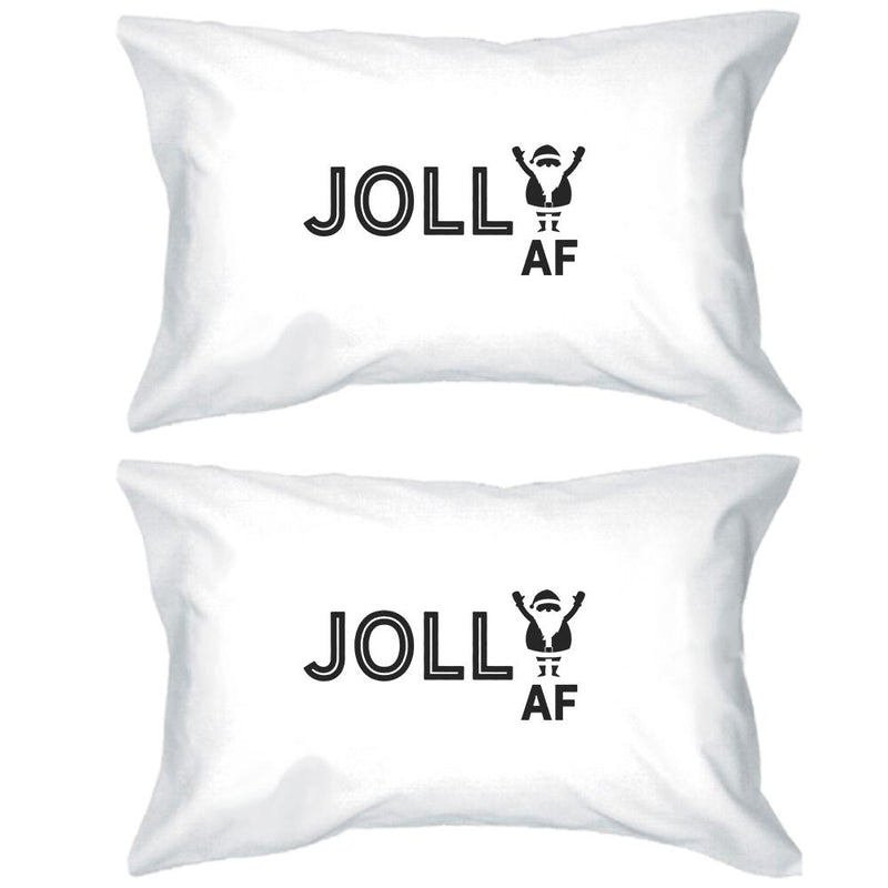 Jolly Af White Pillowcases
