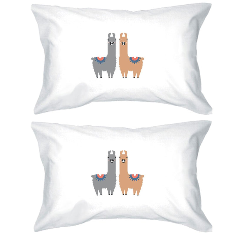 Llama Pattern Pillowcases Standard Size Decorative Pillow Covers