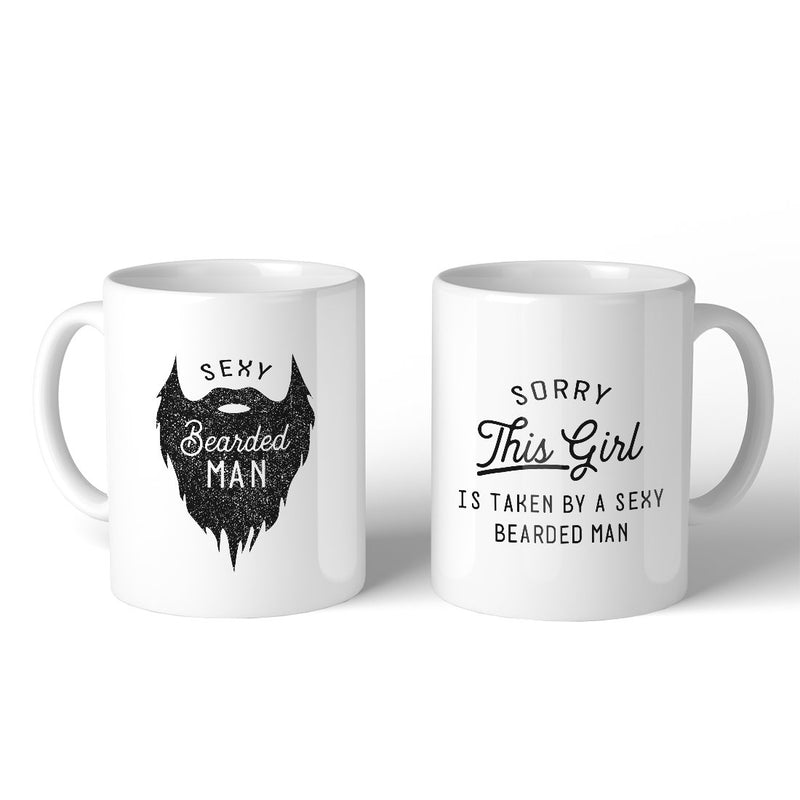 Sexy Bearded Man 11oz Matching Couple Gift Mugs Anniversary Gifts