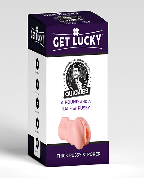Get Lucky Quickies A Pound & A Half Of Pussy Stroker Thank Me Now INC