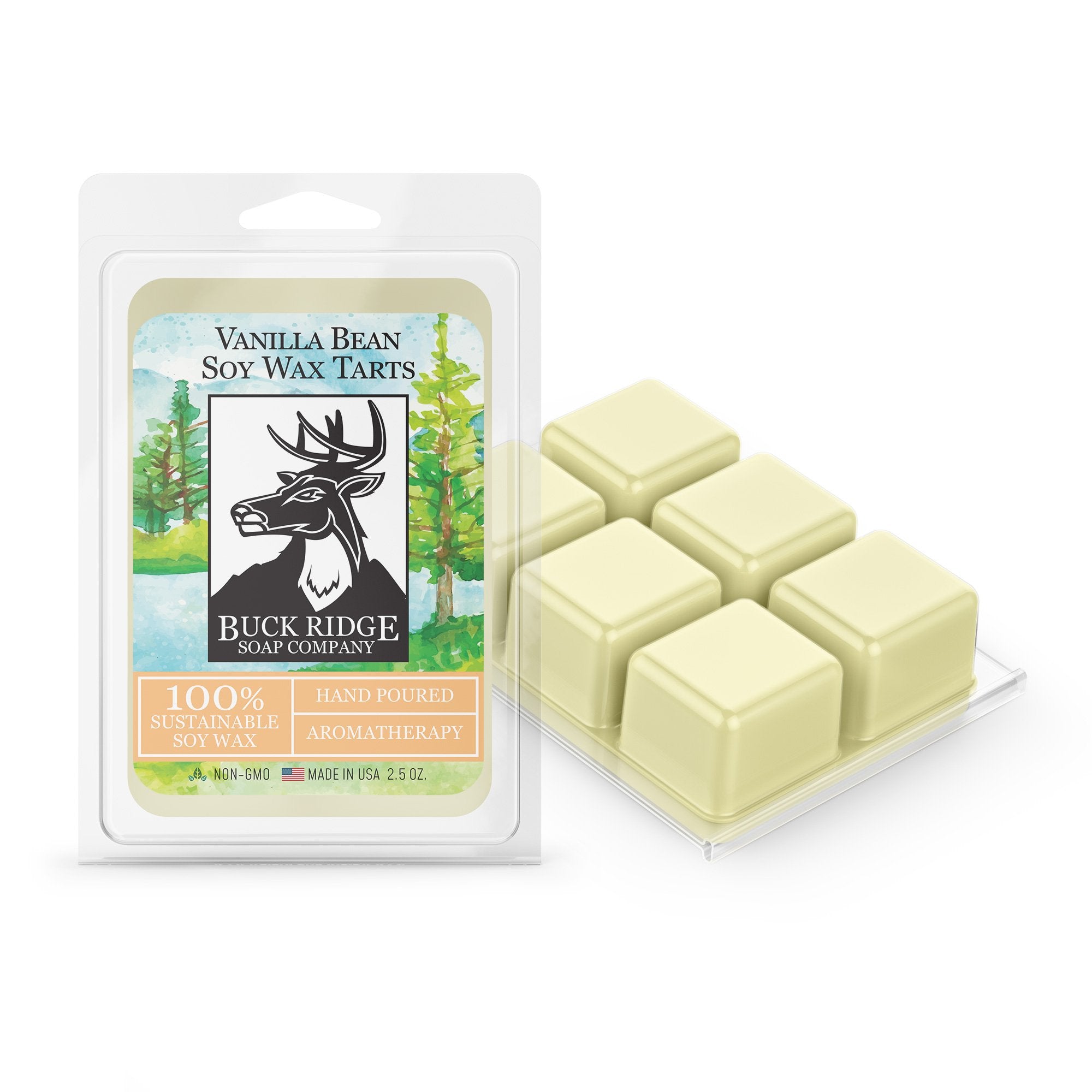 Vanilla Bean Scented Wax Melts Buck Ridge Soap Company