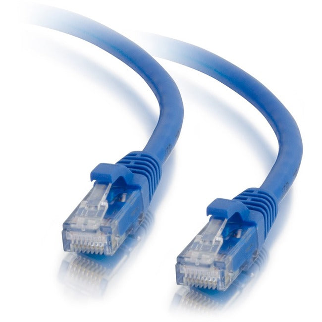 C2G 10 Fuß Cat5e Snagless Ungeschirmtes (UTP) Netzwerk-Patch-Ethernet-Kabel – Blau