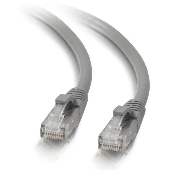 C2G 10 Fuß Cat5e Snagless Ungeschirmtes (UTP) Netzwerk-Patch-Ethernet-Kabel – Grau