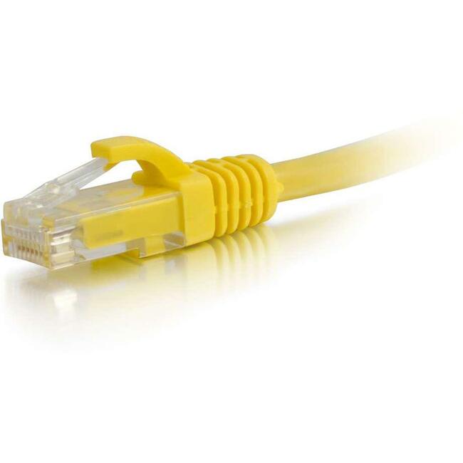 C2G-10ft Cat5e Snagless Unshielded (UTP) Network Patch Cable - Yellow