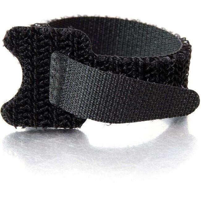 C2G 6in Hook and Loop Cable Management Wraps Multipack (12 pack) - Black Cable Wraps Default Title