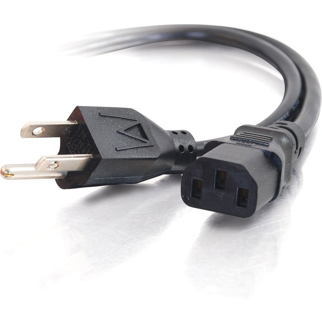 C2G 25ft 18 AWG Universal Power Cord (NEMA 5-15P to IEC320C13)