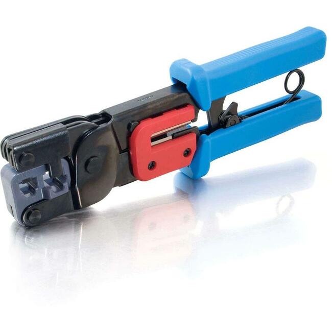 C2G RJ11/RJ45 Crimping Tool with Cable Stripper Default Title
