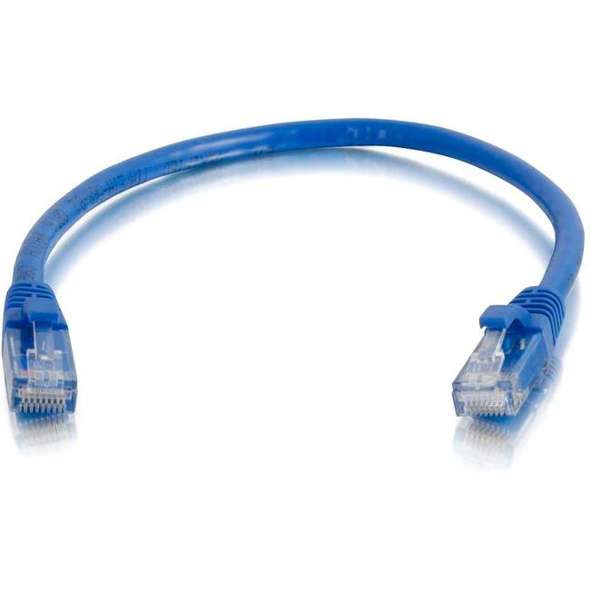 C2G-10ft Cat6 Snagless Unshielded (UTP) Network Patch Cable (50pk) - Blue