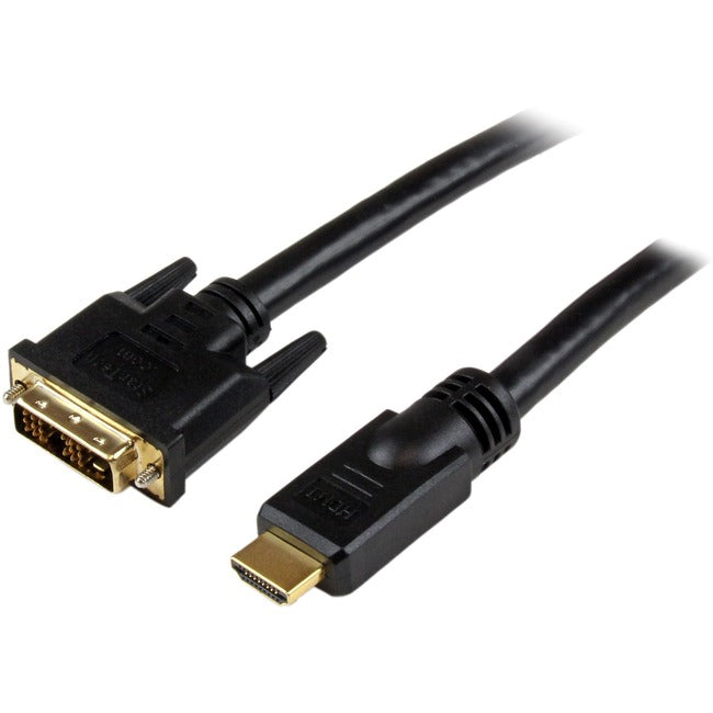 StarTech.com 50 Fuß HDMI®-auf-DVI-D-Kabel – Stecker/Stecker