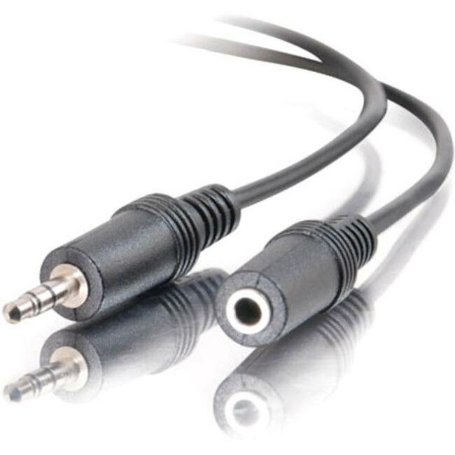 C2G 12 Fuß 3,5 mm M/F Stereo-Audio-Verlängerungskabel