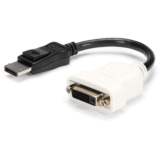 StarTech.com DisplayPort To DVI Adapter - Passive - 1080p - DP to DVI - Display Port to DVI-D Adapter