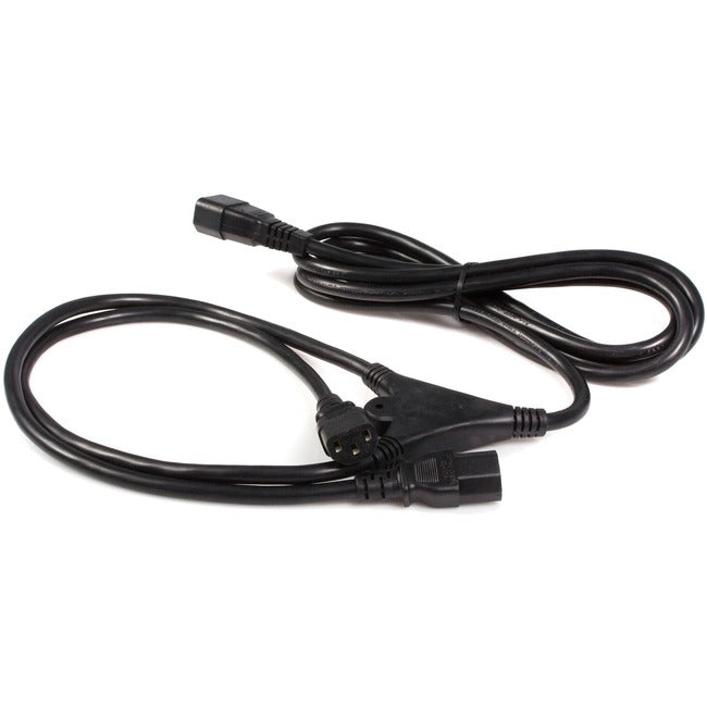 StarTech.com 10 ft Computer Power Cord Splitter IEC320 C14 to 2x IEC320 C13 Default Title