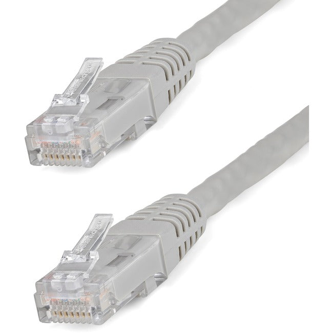 StarTech.com 10 ft Gray Molded Cat6 UTP Patch Cable - ETL Verified