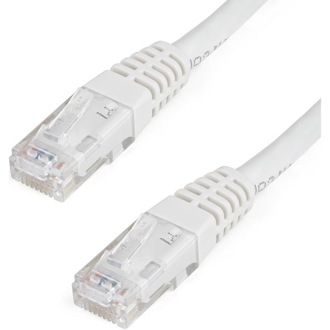 StarTech.com 7ft White Molded Cat6 UTP Patch Cable ETL Verified