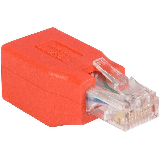 StarTech.com Crossover adapter - RJ-45 (M) - RJ-45 (F) - Gigabit - ( CAT 6 ) - red Default Title